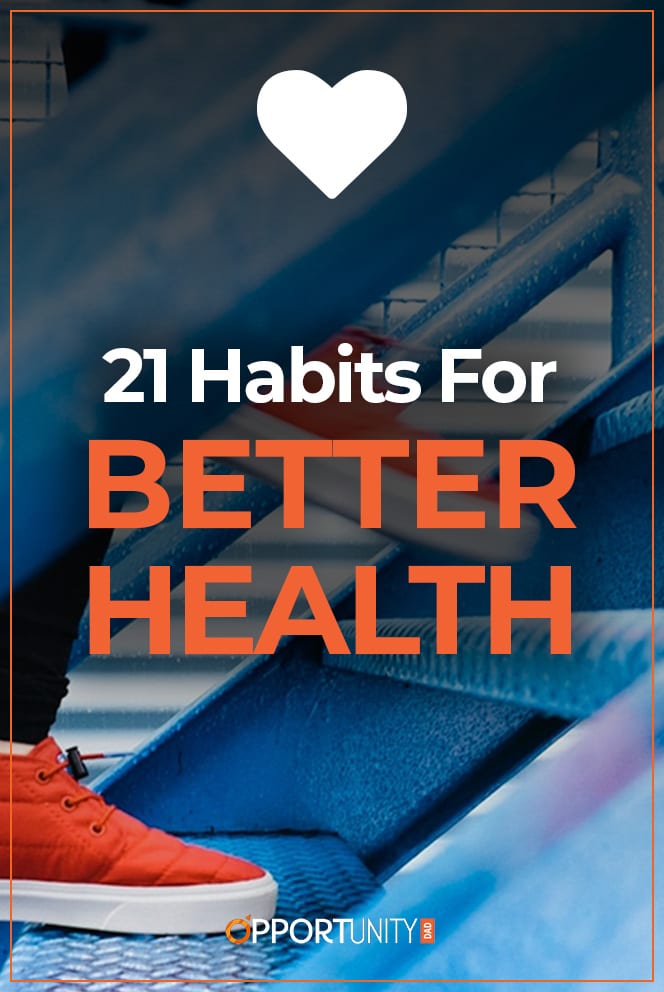 habits for better health pin