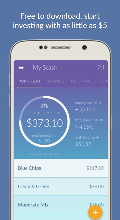 stash investing app