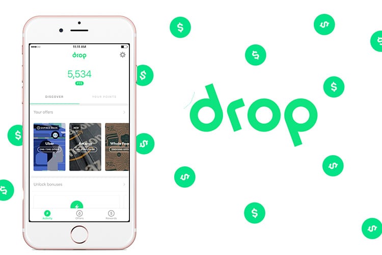 Drop App for Free gift cards